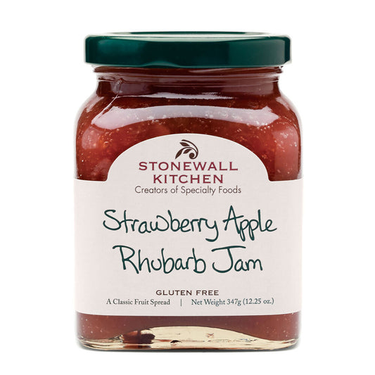 Strawberry Apple Rhubarb Jam