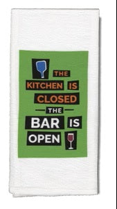 Kitchen Is Closed-Bar Towel