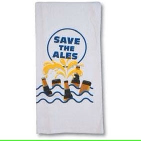 Save The Ales -Bar Towel