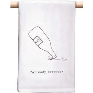 Already Screwed-Bar Towel