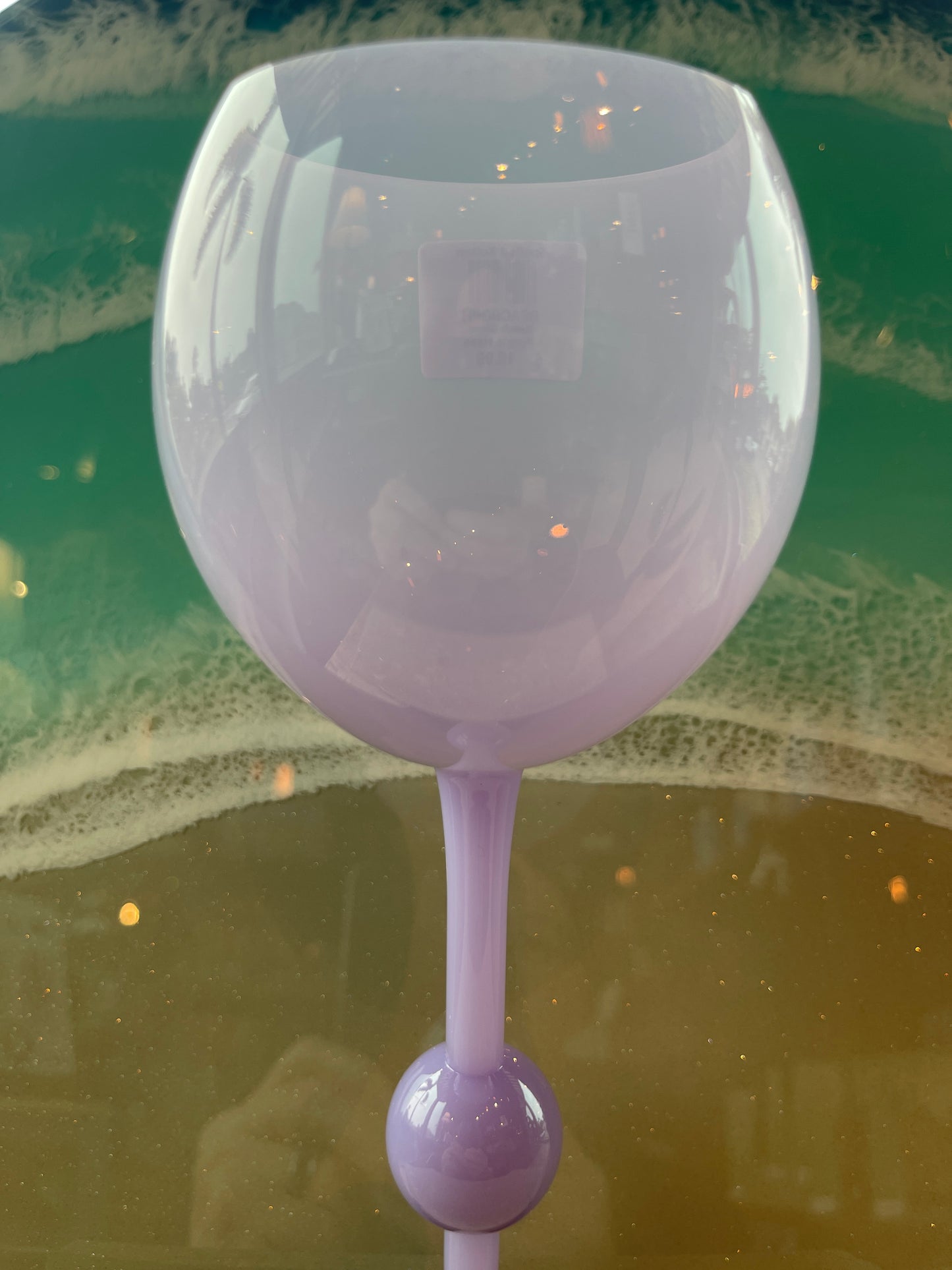 Floating Wine Glass